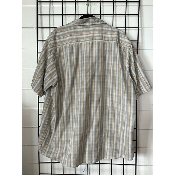 VTG Wrangler Premium Quality Shirt Mens XL Short Sleeves Plaid Button Down - Picture 7 of 11